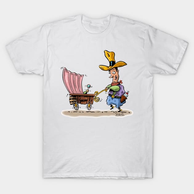 Cowboy Daddy T-Shirt by macccc8